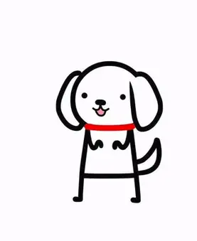The Dumb Doggo cartoon dog from Milo's YouTube channel, which teaches kids about animals, bugs and the human body